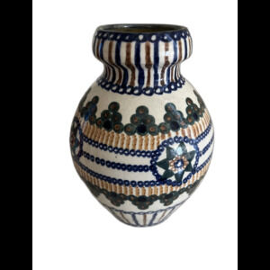 EUC Antique Pottery vase Paul Schreier Bunzlau ceramic 8” Stamped Germany